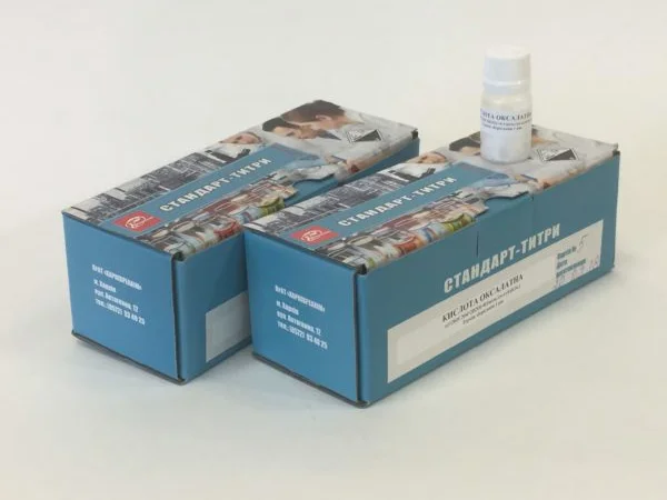 Щавелева кислота 0,1 н стандарт-титры для химического анализа - фото № 1