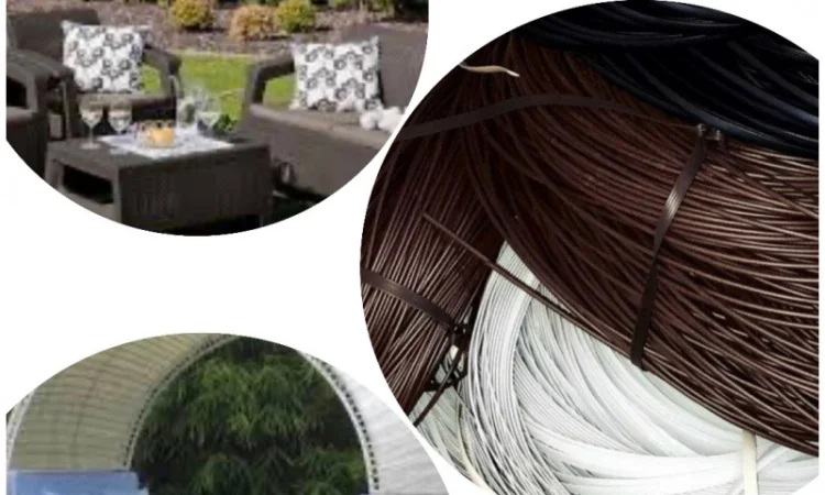 Штучний ротанг для плетіння та меблів у бухтах - фото № 5