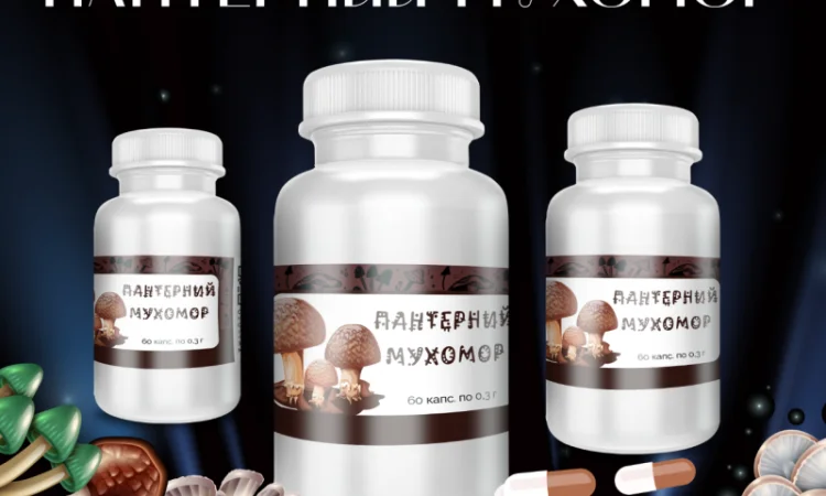 Пантерний Мухомор в капсулах 0.3г/60шт - фото № 2