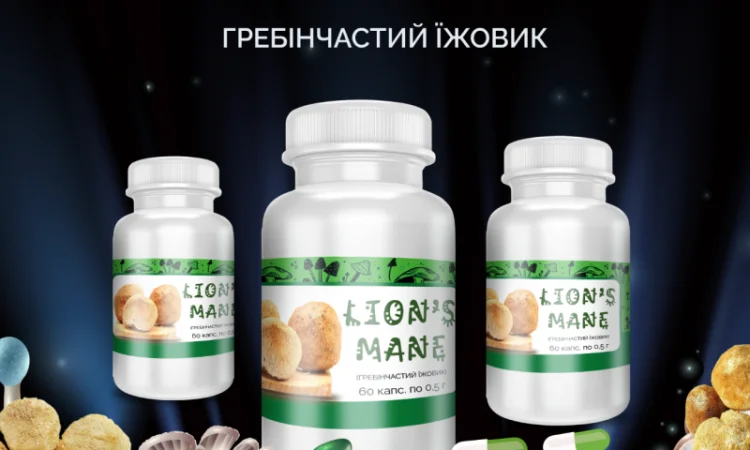 Їжовик Гребінчастий в капсулах 0.5г/60шт – три упаковки - фото № 2