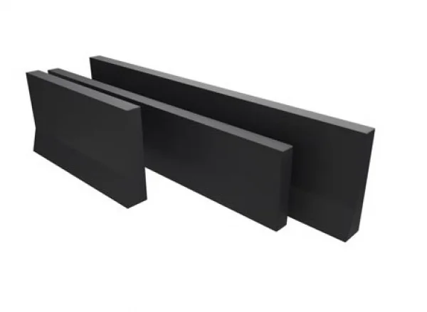 Скребок резиновый армированный для отвалов снегоуборочной техники - фото № 1