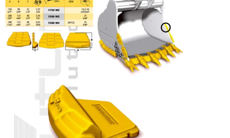 Бокорезы для ковшей экскаваторов и погрузчиков - фото № 4