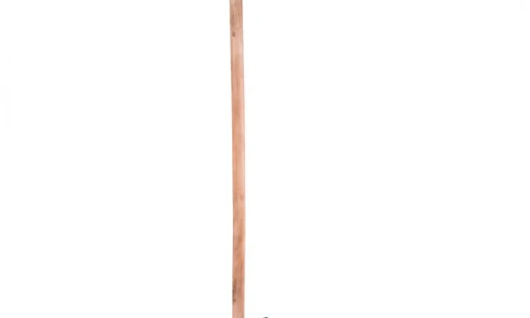 Совок для уборки мусора метал. с деревянным держаком - фото № 2