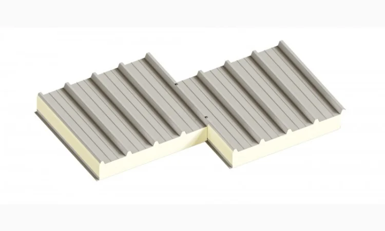 Сендвіч-панелі дахові поліуретан (PUR) та пінополіізоціанурат (PIR) - фото № 1