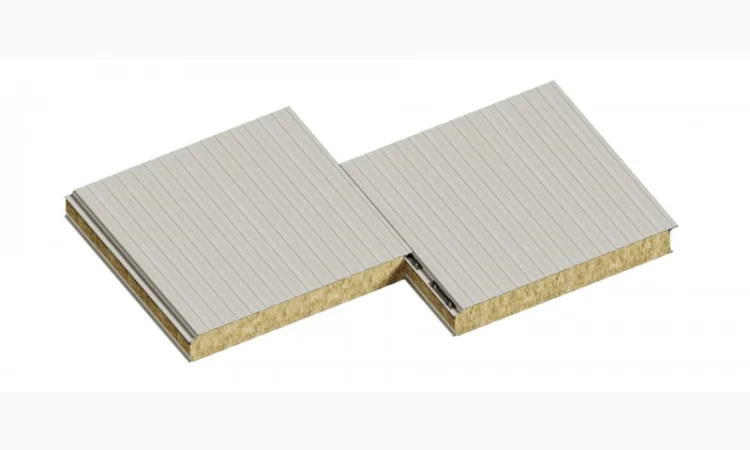 Сендвіч-панелі стінові з наповнювачем мінеральна базальтова вата - фото № 3