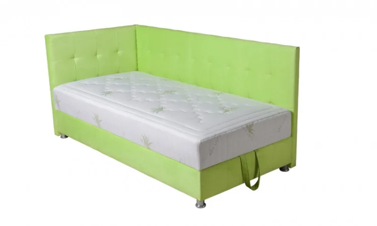 Кутове ліжко "Ніка" 80х190 з матрацом - фото № 1