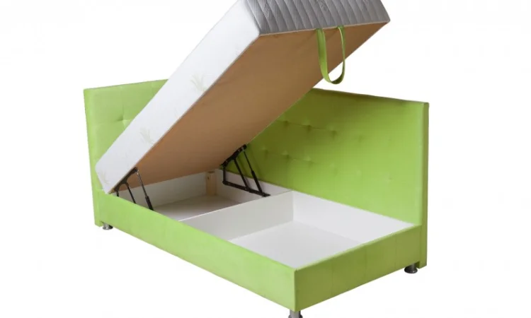 Кутове ліжко "Ніка" 80х190 з матрацом - фото № 2