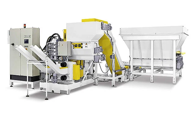 Гідравлічний прес RUF 75-90 для металевої стружки - фото № 1