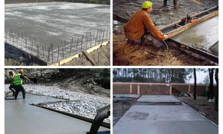 Бетонування майданчика - фото № 1