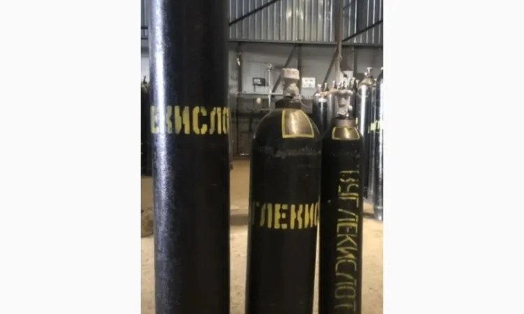 Баллон 40 л для хранения и транспортировки газов - фото № 2