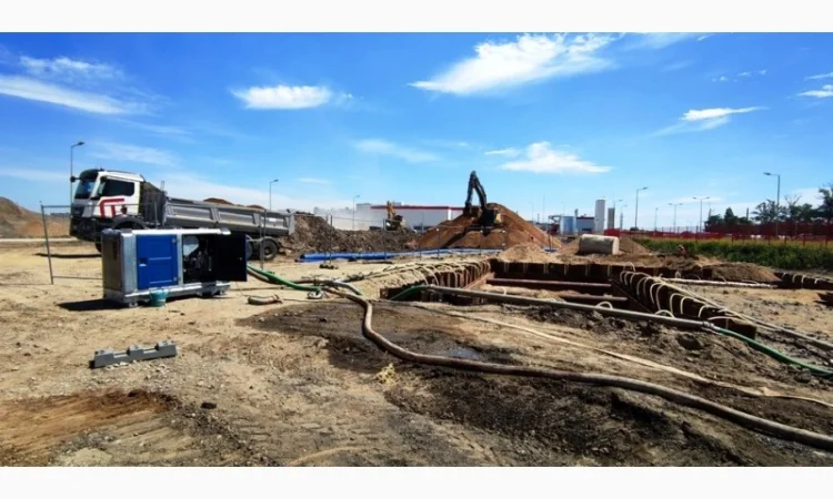 Дизельный поршневой насос для водопонижения 90м3/час 20м - фото № 4