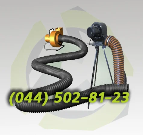 Переносной вентилятор ВСП-500 для продувки колодцев - фото № 1