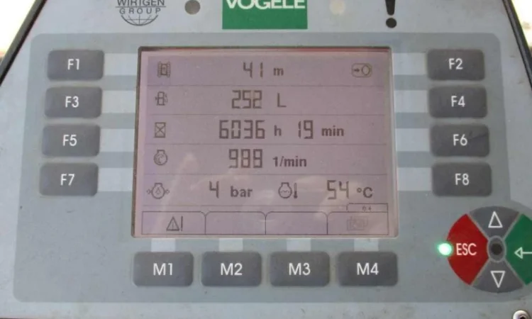 Асфальтоукладчик Vogele SUPER 1800-2 в продаже - фото № 13