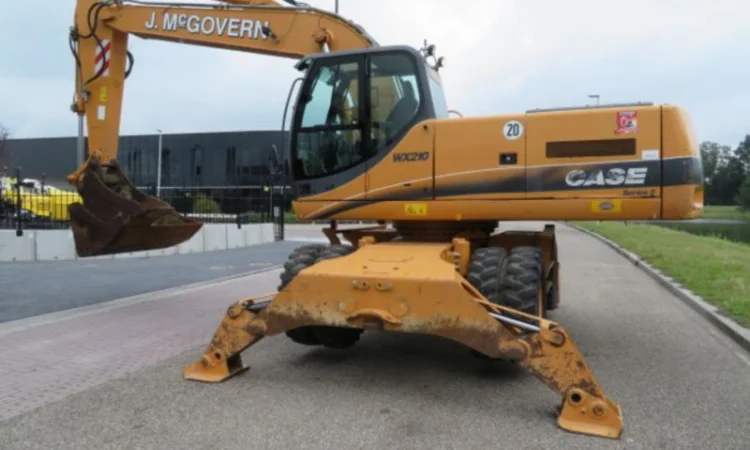 Колісний екскаватор Case WX210 у продажу - фото № 2