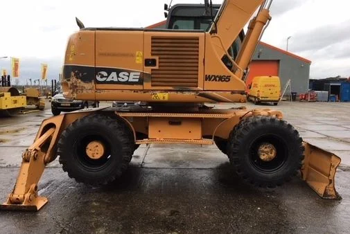 Колісний екскаватор CASE WX165 у відмінному стані - фото № 2