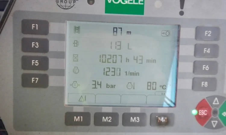 Асфальтоукладчик Vogele Super 1803-2 на продажу - фото № 3