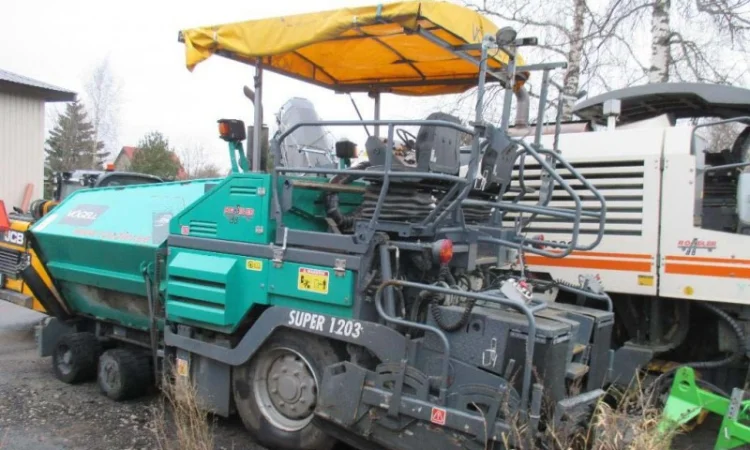 Асфальтоукладчик Vogele Super 1203 в продаже - фото № 2