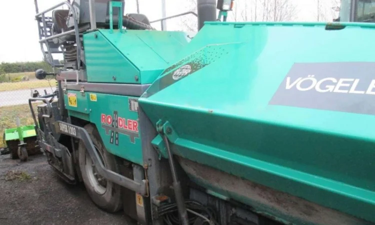 Асфальтоукладчик Vogele Super 1203 в продаже - фото № 3