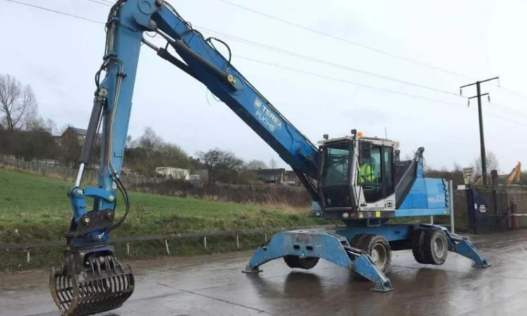 Грейферний перевантажувач Fuchs MHL 335 у продажу - фото № 4