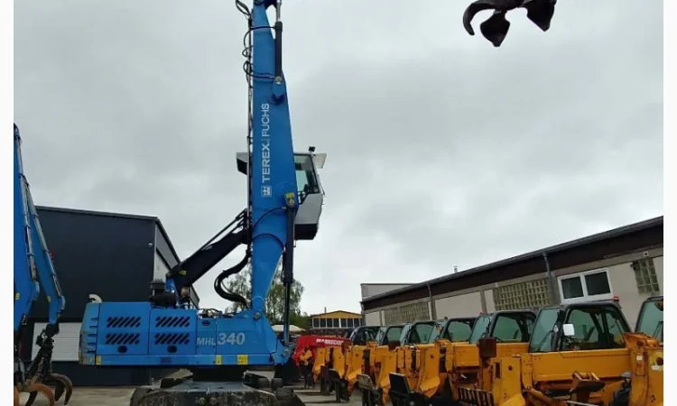 Грейферний перевантажувач Fuchs Terex MHL 340 у продажу - фото № 2