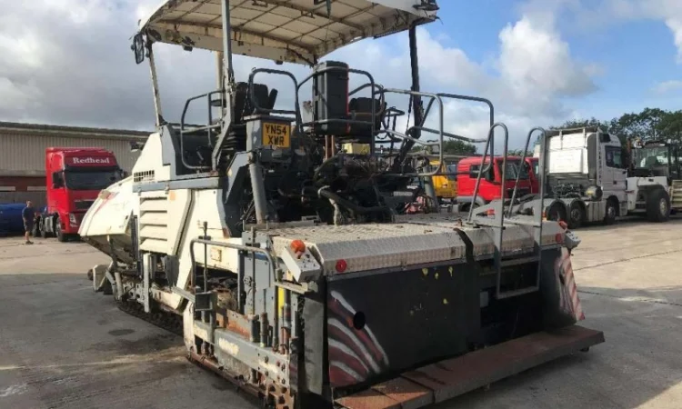 Асфальтоукладчик Vogele 1900 в хорошем состоянии - фото № 5