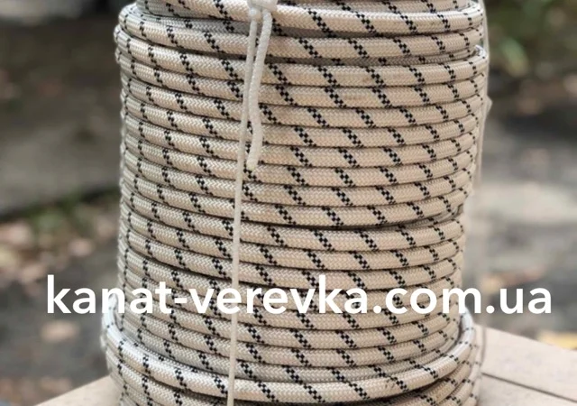 Веревка 10 мм - 48 класс, 50м для промышленного альпинизма - фото № 3