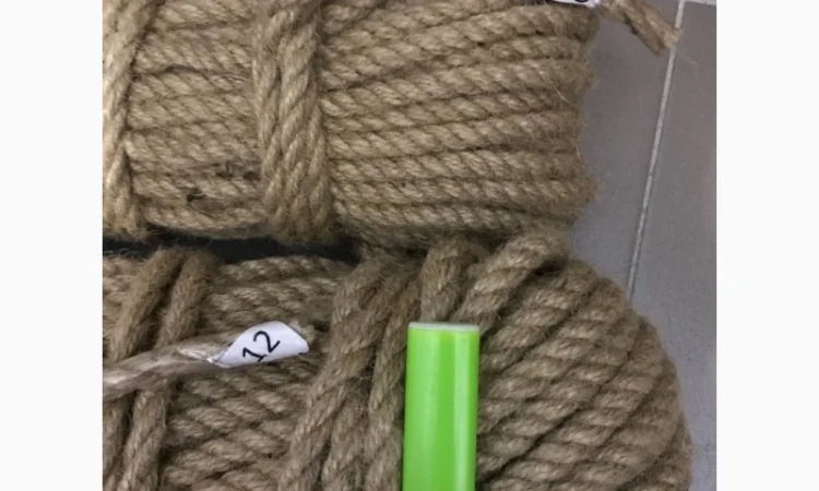 Канат джутовый 10мм 50м - фото № 1