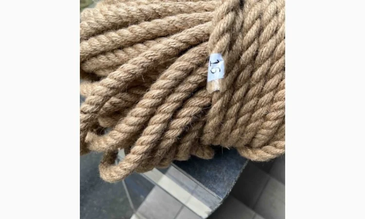 Канат джутовый 10мм 50м - фото № 6