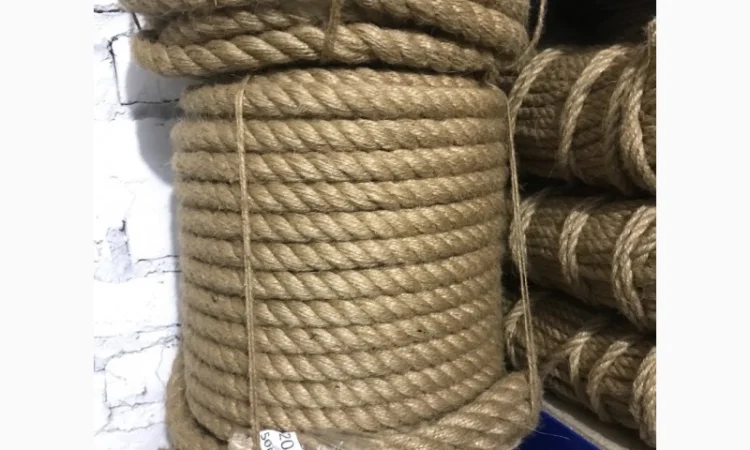Канат джутовый 10мм 50м - фото № 3