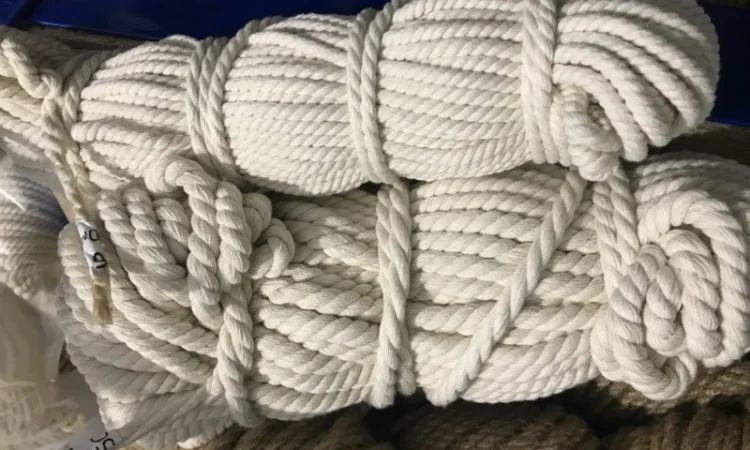 Канат хлопчатобумажный 6мм 50м (х/б) - фото № 2