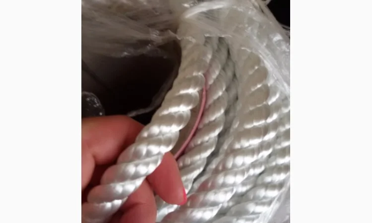 Канат капроновый (прочный) 12мм 100м - фото № 1