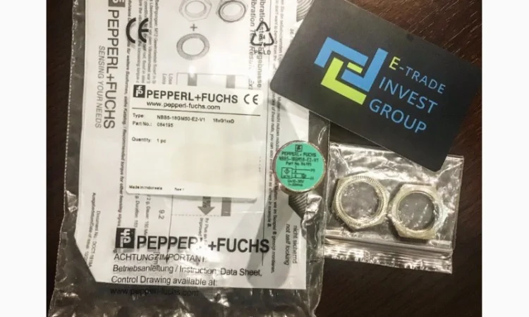Індуктивний датчик Pepperl+Fuchs NBB5-18GM50-E2-V1 на складі - фото № 1
