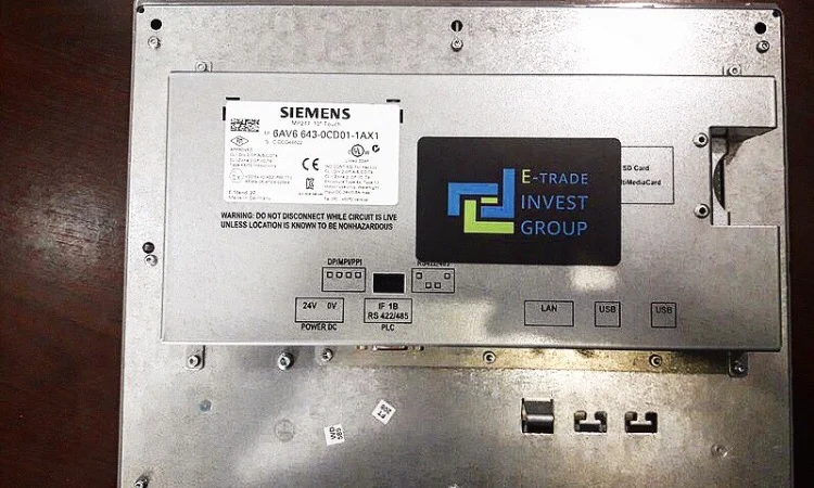 Панель оператора SIEMENS 6AV6 643-0CD01-1AX1 - фото № 2