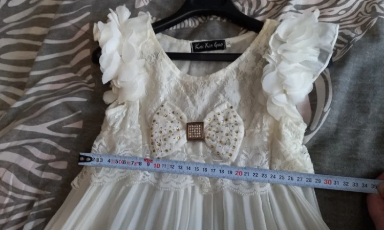 Новое праздничное платье для девочки - фото № 17