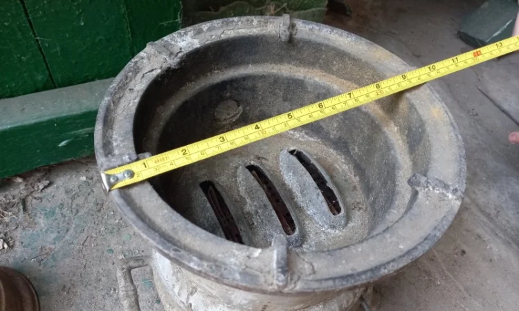 Старинная антикварная керосиновая лампа - фото № 14