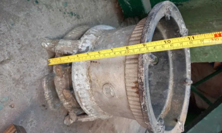 Старинная антикварная керосиновая лампа - фото № 2