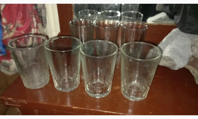 Граненые стаканы 100 и 250 грамм - фото № 3