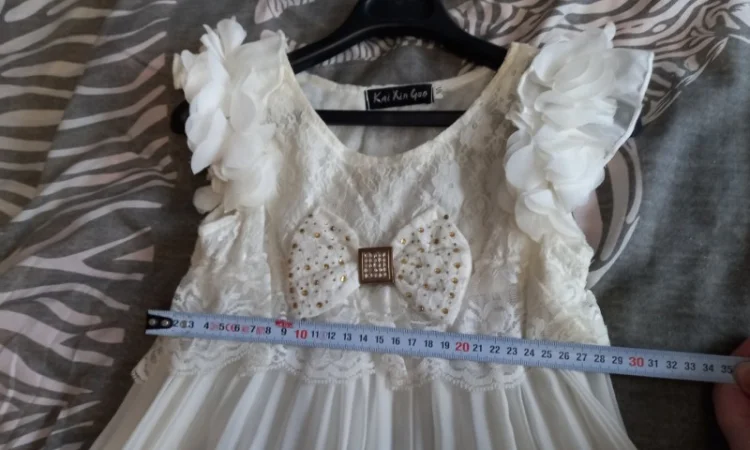 Новогоднее платье для девочки - фото № 8