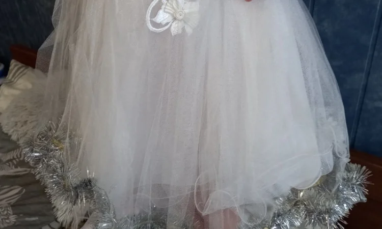 Новогоднее платье для девочки - фото № 5