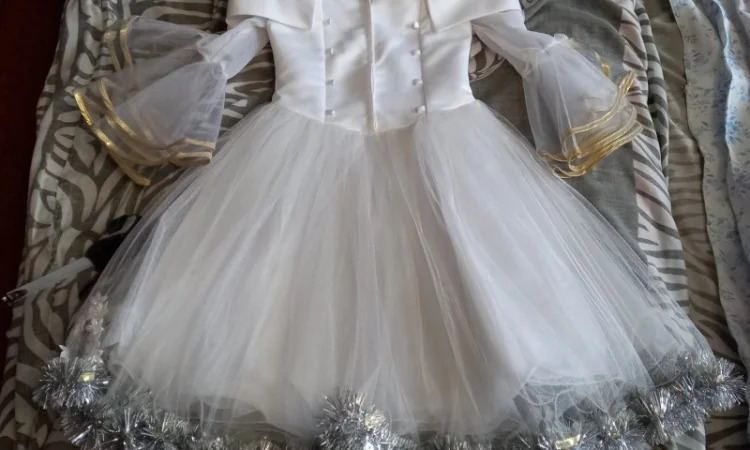 Новогоднее платье для девочки - фото № 15