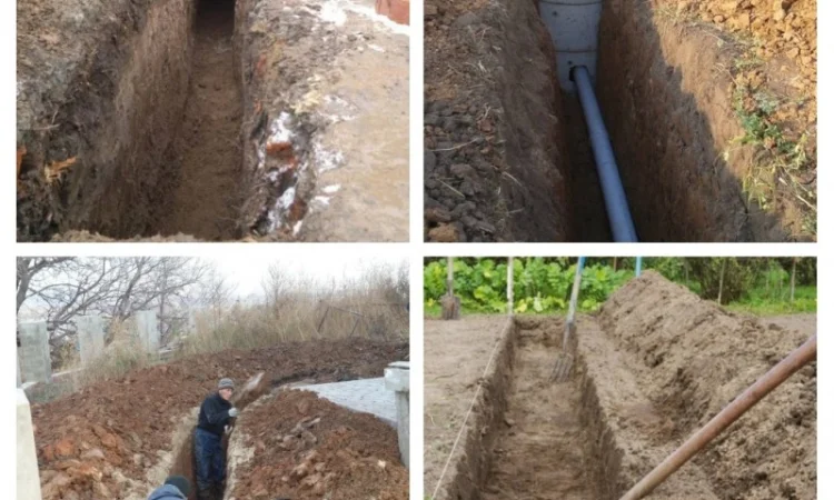 Прокладка кабелей, труб земляные работы - фото № 1