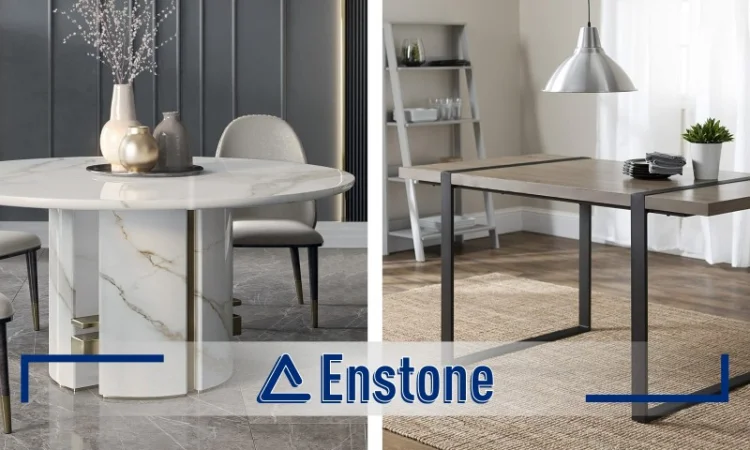 Столешница для обеденного стола из искусственного камня на заказ - фото № 1