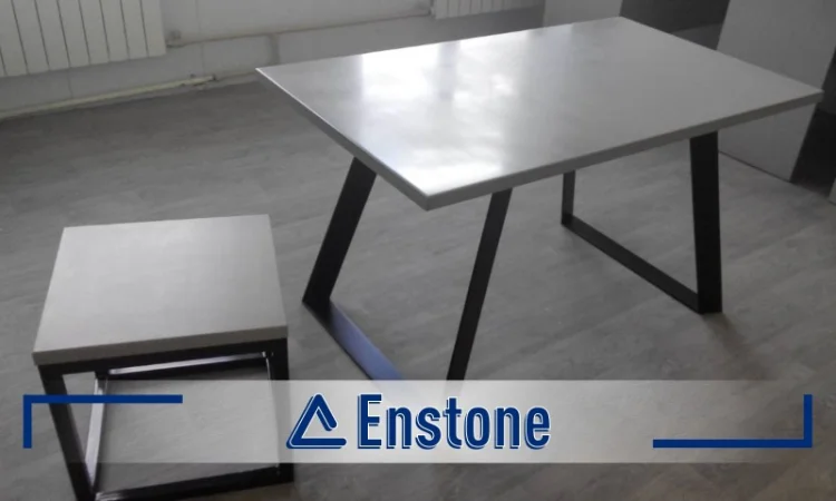 Обідні столи з акрилового каменю на замовлення - фото № 3