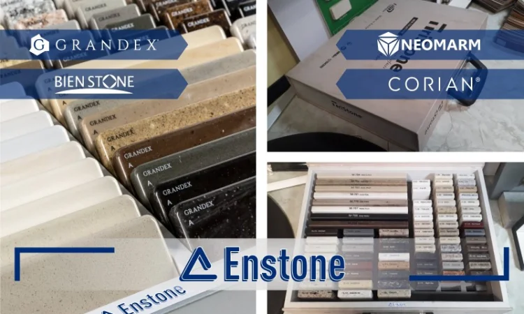 Подоконники из искусственного камня от производителя Enstone - фото № 2