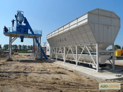 Стационарный бетонный завод SUMAB T-40 производительность 30-40 м3/ч - фото № 2