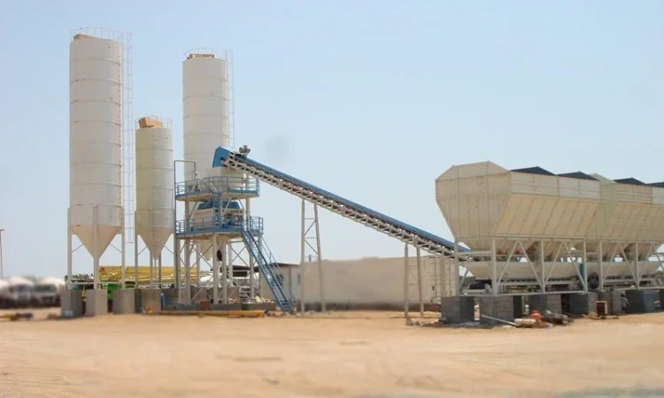 Стационарный бетонный завод SUMAB T-40 производительность 30-40 м3/ч - фото № 1