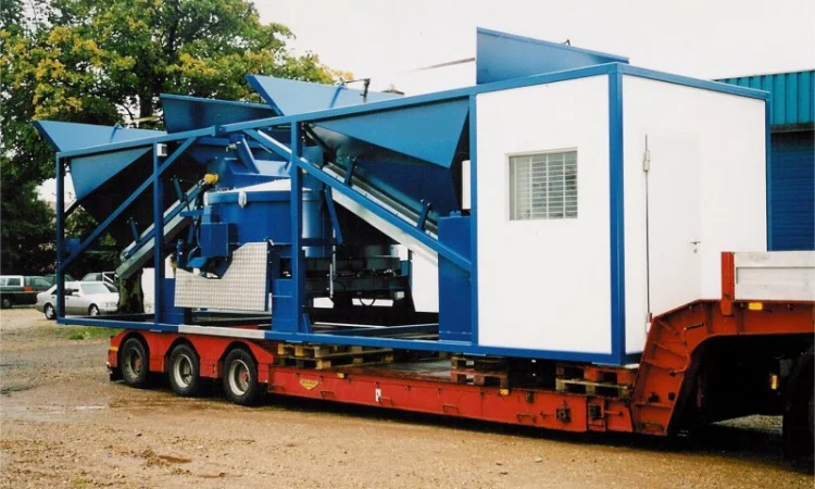 Мобільний бетонний завод SUMAB K-80 (60-80 м3) зі Швеції - фото № 1