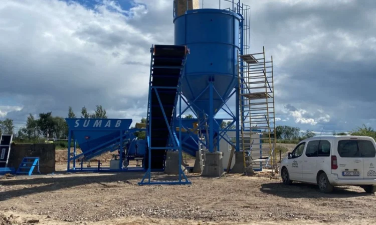 Мобільний бетонний завод SUMAB K-80 (60-80 м3) зі Швеції - фото № 15