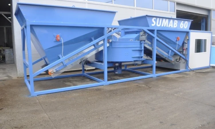 Мобільний бетонний завод SUMAB K-80 (60-80 м3) зі Швеції - фото № 14