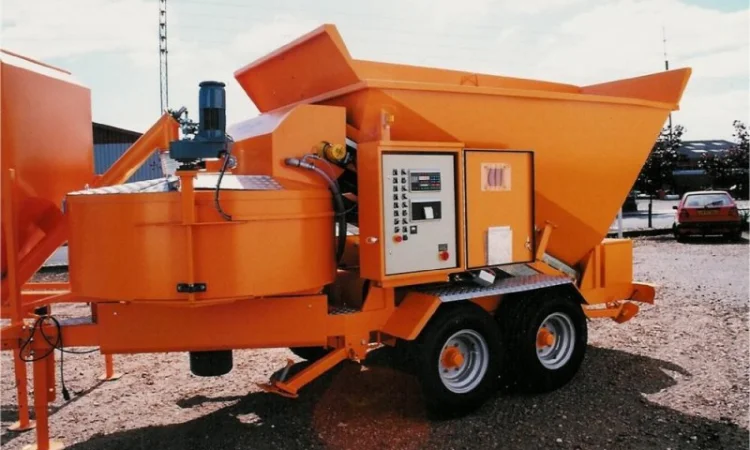 Мобильный бетонный завод SUMAB B-2200 (50 м3/ч) из Швеции - фото № 1